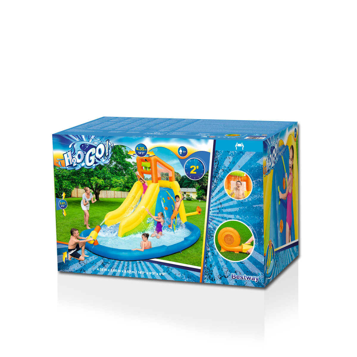 ערכת BESTWAY MOUNT SPLASHMORE בריכת פעילות לילדים