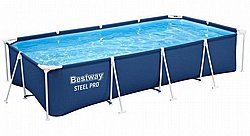 בריכת עמודים מלבנית 81*211*400 BESTWAY בריכת עמודים מלבנית 81*211*400 BESTWAY