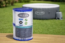 זוג פילטרים לג'קוזי מתנפח LAY-Z-SPA של BESTWAY דגם 60311 זוג פילטרים לג'קוזי מתנפח LAY-Z-SPA של BESTWAY דגם 60311